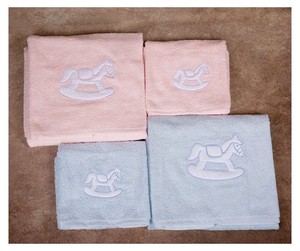 Asciugamani neonato personalizzati spugna 100% cotone alta qualità